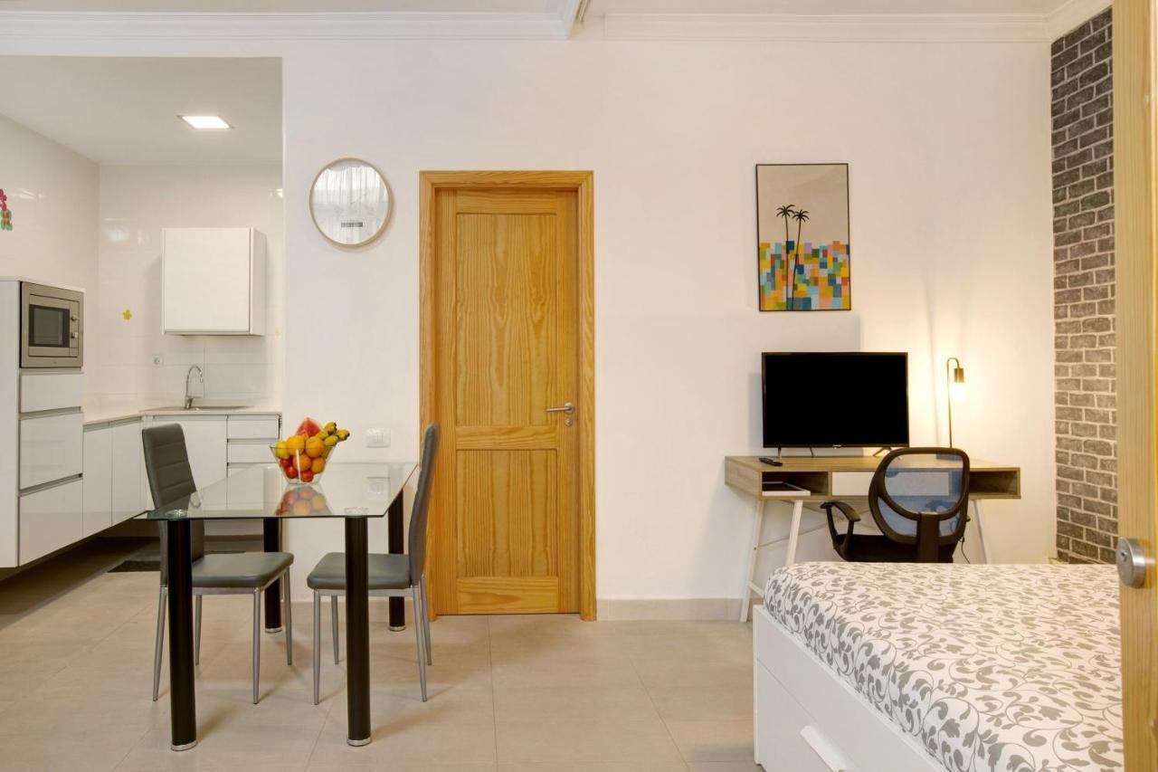 Beach Studio Apartment Canteras Las Palmas de Gran Canária Exterior foto