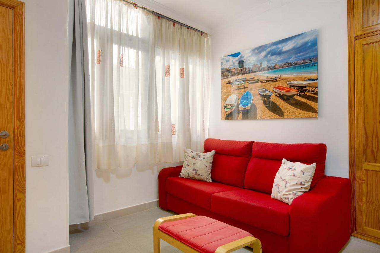 Beach Studio Apartment Canteras Las Palmas de Gran Canária Exterior foto