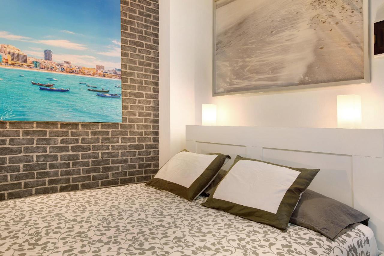 Beach Studio Apartment Canteras Las Palmas de Gran Canária Exterior foto
